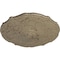 Ekena Millwork Pompeii Ceiling Medallion (Fits Canopies up to 2"), 18 7/8"OD x 1 1/2"P, Gobi Desert Crackle CM18POGDC - alternate 4
